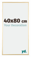 Austin Aluminium Bilderrahmen 40x80cm Gold Glanz Vorne Messe | Yourdecoration.at