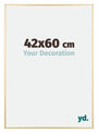 Austin Aluminium Bilderrahmen 42x60cm Gold Glanz Vorne Messe | Yourdecoration.at