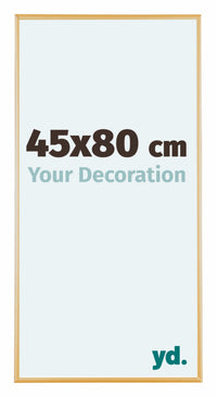 Austin Aluminium Bilderrahmen 45x80cm Gold Vintage Vorne Messe | Yourdecoration.at