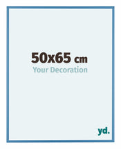 Austin Aluminium Bilderrahmen 50x65cm Stahl Blau Vorne Messe | Yourdecoration.at