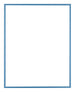 Austin Aluminium Bilderrahmen 56x71cm Stahl Blau Vorne | Yourdecoration.at