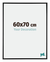 Austin Aluminium Bilderrahmen 60x70cm Schwarz Hochglanz Vorne Messe | Yourdecoration.at