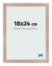 Bilderrahmen 18x24 cm Altrosa MDF Bologna Vorne Messe | Yourdecoration.at
