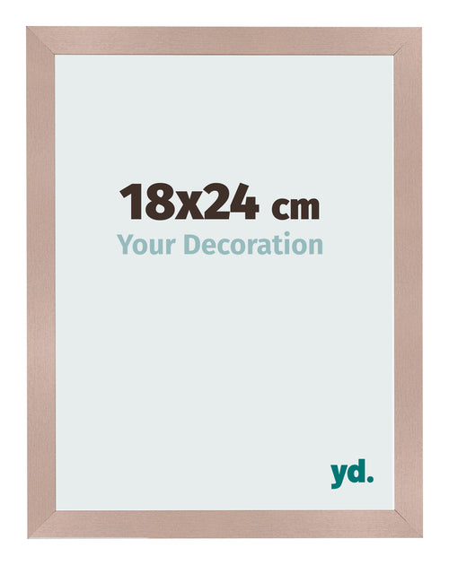 Bilderrahmen 18x24 cm Altrosa MDF Bologna Vorne Messe | Yourdecoration.at