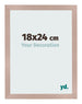 Bilderrahmen 18x24 cm Altrosa MDF Bologna Vorne Messe | Yourdecoration.at