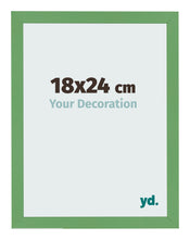 Bilderrahmen 18x24 cm Grun MDF Bologna Vorne Messe | Yourdecoration.at