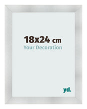 Bilderrahmen 18x24cm Aluminium Gebürstet MDF Pisa Vorne Messe | Yourdecoration.at