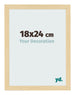 Bilderrahmen 18x24cm Buche Dekor MDF Bologna Vorne Messe | Yourdecoration.at