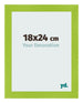 Bilderrahmen 18x24cm Grün MDF Pisa Vorne Messe | Yourdecoration.at
