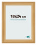 Bilderrahmen 18x24cm Kiefer Gemasert MDF Lazio Vorne Messe | Yourdecoration.at
