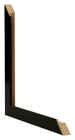 Bilderrahmen 18x24cm Schwarz Hochglanz MDF Bologna Detail Querschnitte | Yourdecoration.at