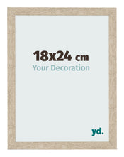 Bilderrahmen 18x24cm Sonoma Eiche MDF Bologna Vorne Messe | Yourdecoration.at