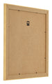 Bilderrahmen 20x20cm Gold Vintage MDF Pisa Ruckseite Schrag | Yourdecoration.at