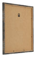 Bilderrahmen 20x20cm Oxidiertes Metall MDF Bologna Ruckseite Schrag | Yourdecoration.at