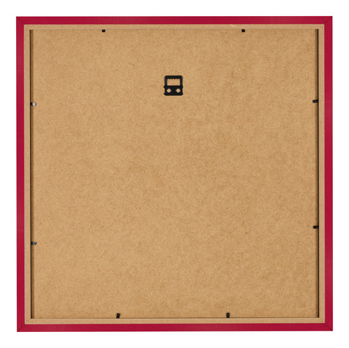 Bilderrahmen 20x20cm Rot MDF Bologna Ruckseite | Yourdecoration.at