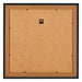 Bilderrahmen 20x20cm Schwarz Gemasert MDF Lazio Ruckseite | Yourdecoration.at