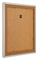 Bilderrahmen 20x20cm Silber Matt MDF Lazio Ruckseite Schrag | Yourdecoration.at