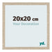 Bilderrahmen 20x20cm Sonoma Eiche MDF Bologna Vorne Messe | Yourdecoration.at