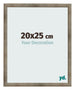 Bilderrahmen 20x25 cm Metall Vintage MDF Bologna Vorne Messe | Yourdecoration.at