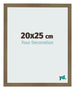 Bilderrahmen 20x25cm Bronze Dekor MDF Bologna Vorne Messe | Yourdecoration.at