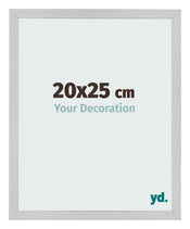 Bilderrahmen 20x25cm Edelstahl MDF Bologna Vorne Messe | Yourdecoration.at