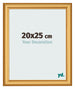 Bilderrahmen 20x25cm Gold Matt MDF Lazio Vorne Messe | Yourdecoration.at