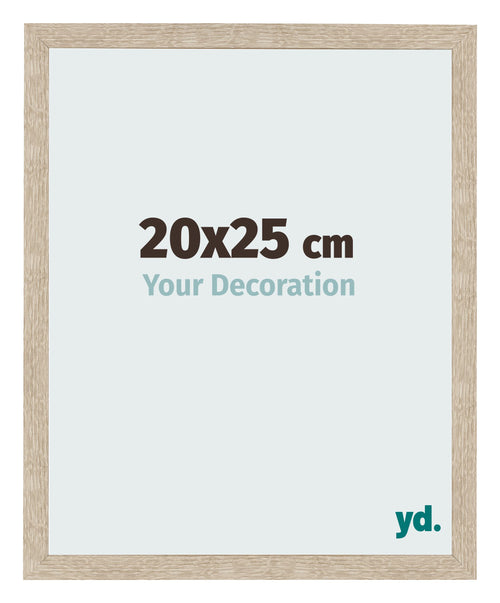 Bilderrahmen 20x25cm Sonoma Eiche MDF Bologna Vorne Messe | Yourdecoration.at