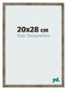 Bilderrahmen 20x28 cm Metall Vintage MDF Bologna Vorne Messe | Yourdecoration.at