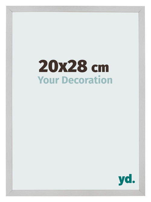 Bilderrahmen 20x28cm Edelstahl MDF Bologna Vorne Messe | Yourdecoration.at