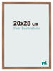 Bilderrahmen 20x28cm Kupfer Dekor MDF Bologna Vorne Messe | Yourdecoration.at