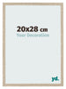 Bilderrahmen 20x28cm Sonoma Eiche MDF Bologna Vorne Messe | Yourdecoration.at