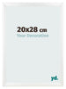 Bilderrahmen 20x28cm Weiß Vintage MDF Pisa Vorne Messe | Yourdecoration.at