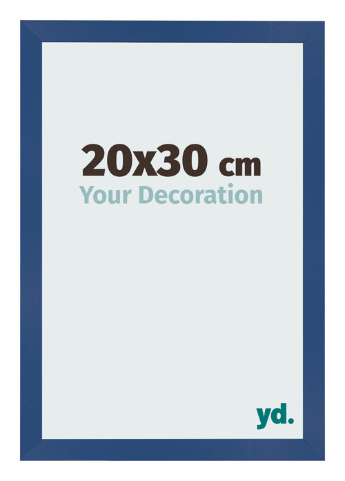 Bilderrahmen 20x30 cm Dunkelblau MDF Bologna Vorne Messe | Yourdecoration.at