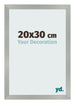 Bilderrahmen 20x30cm Aluminium Gebürstet MDF Bologna Vorne Messe | Yourdecoration.at
