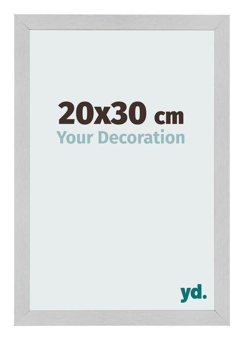 Bilderrahmen 20x30cm Edelstahl MDF Bologna Vorne Messe | Yourdecoration.at