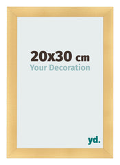 Bilderrahmen 20x30cm Gold Vintage MDF Pisa Vorne Messe | Yourdecoration.at