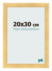 Bilderrahmen 20x30cm Gold Vintage MDF Pisa Vorne Messe | Yourdecoration.at