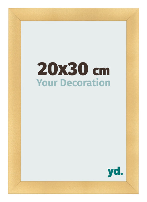 Bilderrahmen 20x30cm Gold Vintage MDF Pisa Vorne Messe | Yourdecoration.at