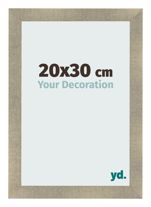 Bilderrahmen 20x30cm Gold Vintage MDF Pisa Vorne Messe | Yourdecoration.at