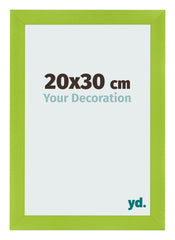 Bilderrahmen 20x30cm Grün MDF Pisa Vorne Messe | Yourdecoration.at