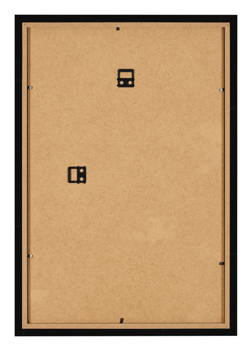 Bilderrahmen 20x30cm Schwarz Hochglanz MDF Bologna Ruckseite | Yourdecoration.at
