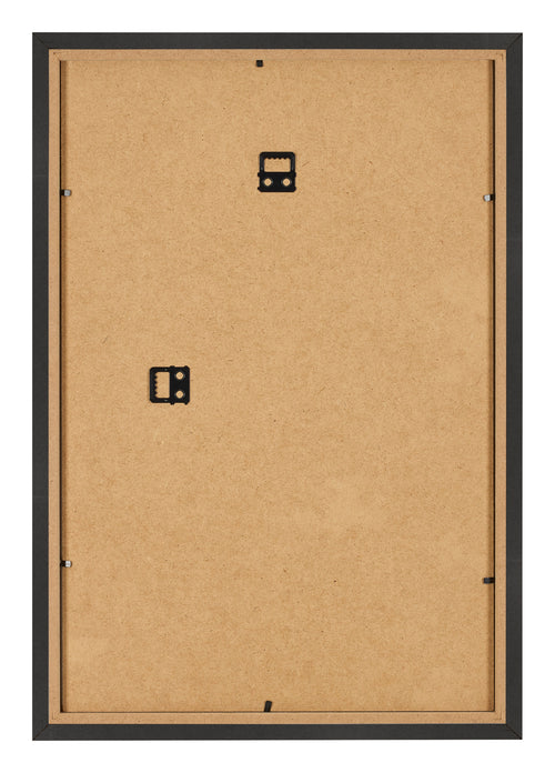 Bilderrahmen 20x30cm Schwarz Matt MDF Bologna Ruckseite | Yourdecoration.at