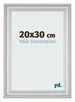 Bilderrahmen 20x30cm Silber Matt MDF Lazio Vorne Messe | Yourdecoration.at