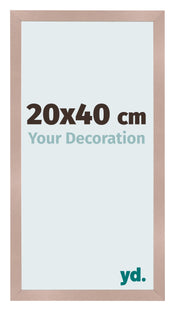 Bilderrahmen 20x40 cm Altrosa MDF Bologna Vorne Messe | Yourdecoration.at