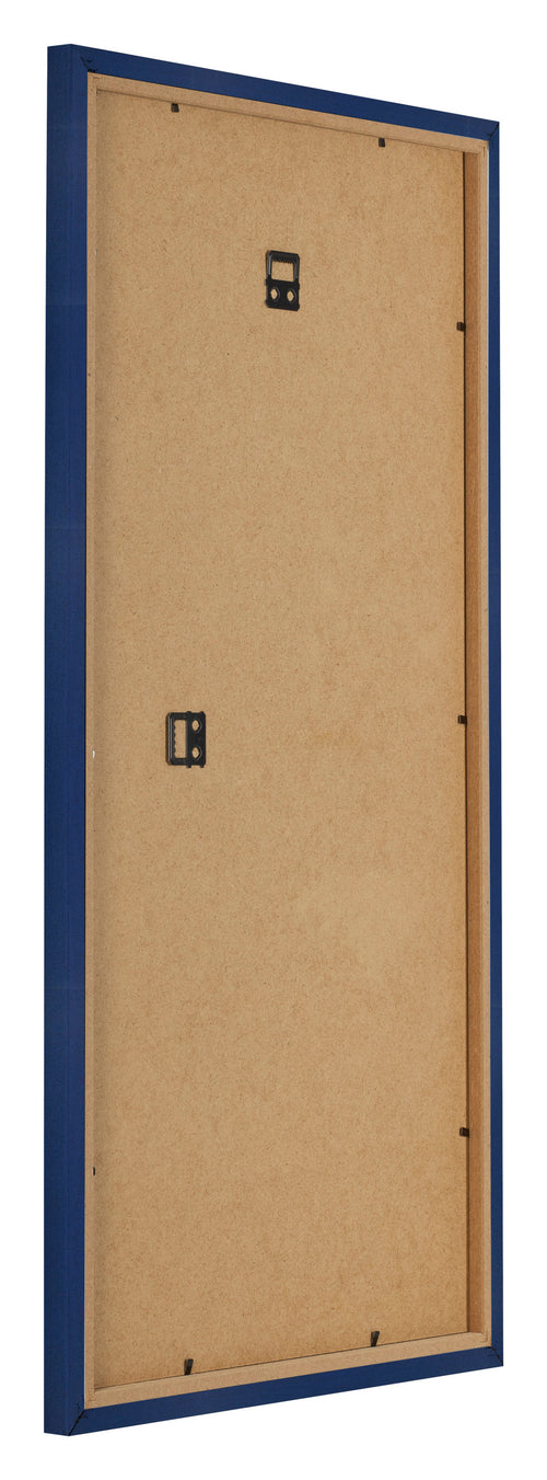Bilderrahmen 20x40cm Dunkelblau Gewischt MDF Bologna Ruckseite Schrag | Yourdecoration.at