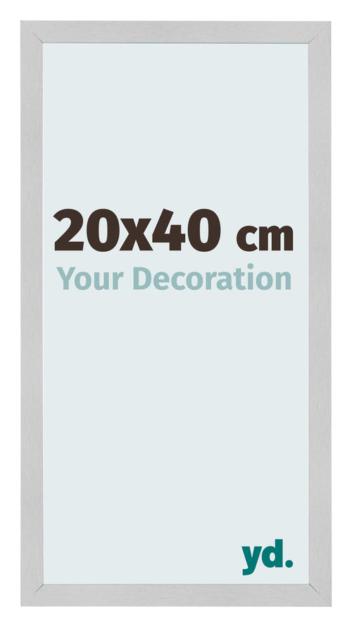 Bilderrahmen 20x40cm Edelstahl MDF Bologna Vorne Messe | Yourdecoration.at
