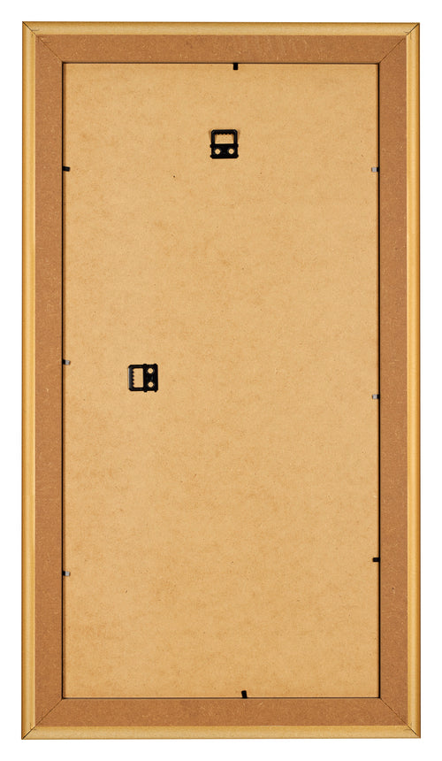 Bilderrahmen 20x40cm Gold Matt MDF Lazio Ruckseite | Yourdecoration.at