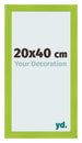 Bilderrahmen 20x40cm Grün MDF Pisa Vorne Messe | Yourdecoration.at