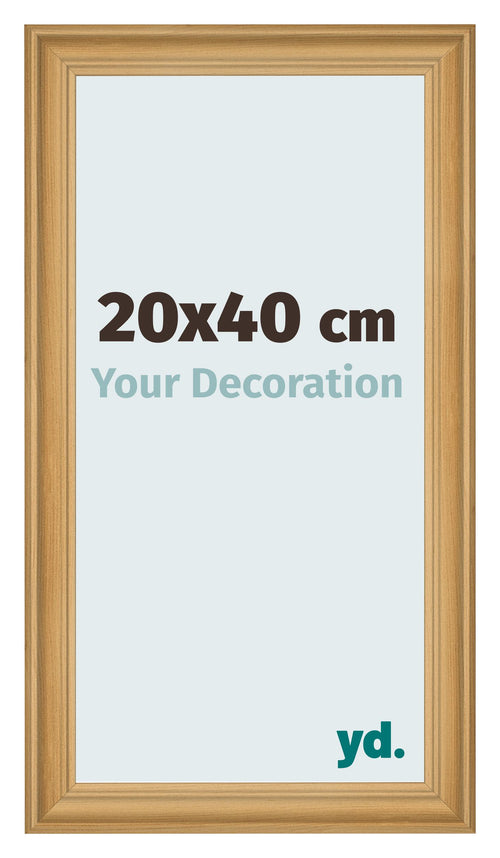 Bilderrahmen 20x40cm Kiefer Gemasert MDF Lazio Vorne Messe | Yourdecoration.at