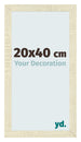 Bilderrahmen 20x40cm Sonoma Eiche MDF Pisa Vorne Messe | Yourdecoration.at